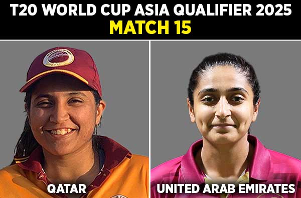 Match 15: Qatar Women vs United Arab Emirates Women | Squads | Players to Watch | Fantasy Playing XI | Live Streaming | Pitch Report