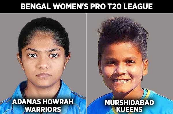 Match 25: Adamas Howrah Warriors Women vs Murshidabad Kueens Women | Squads | Players to Watch | Fantasy Playing XI | Live Streaming | Pitch Report