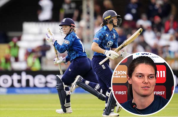 "I've always liked facing the new ball, the challenge of that," Amy Jones