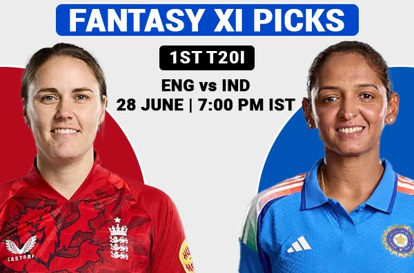 1st T20I: Fantasy XI Pics for England Women vs India Women