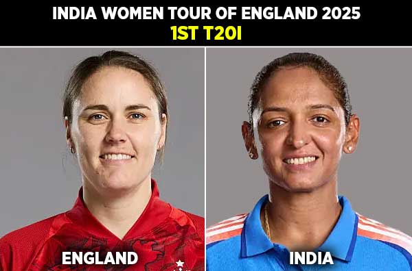 1st T20I: England Women vs India Women | Squads | Players to Watch | Fantasy Playing XI | Live Streaming | Pitch Report