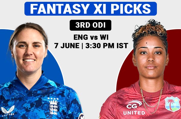 3rd ODI: Fantasy XI Prediction for England Women vs West Indies Women