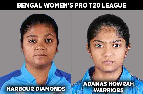 Match 12: Harbour Diamonds Women vs Adamas Howrah Warriors Women | Squads | Players to Watch | Fantasy Playing XI | Live Streaming | Pitch Report