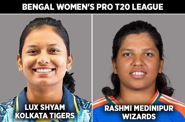 Match 18: Lux Shyam Kolkata Tigers Women vs Rashmi Medinipur Wizards Women | Squads | Players to Watch | Fantasy Playing XI | Live Streaming | Pitch Report