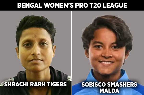 Match 3: Shrachi Rarh Tigers Women vs Sobisco Smashers Malda Women | Squads | Players to Watch | Fantasy Playing XI | Live Streaming | Pitch Report