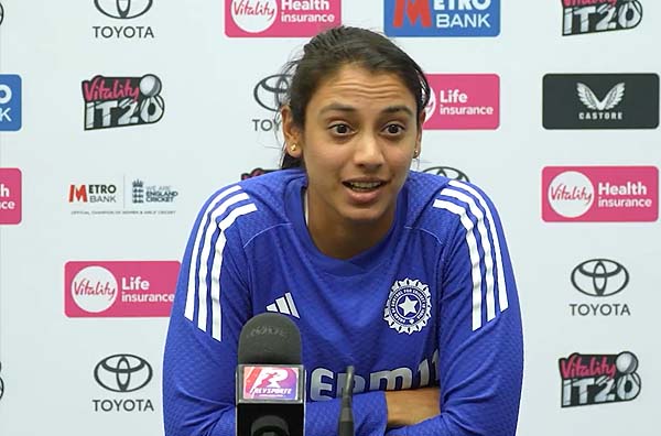 "I'm sure these five T20Is will be a good prep," Smriti Mandhana as India targets 2026 T20 World Cup