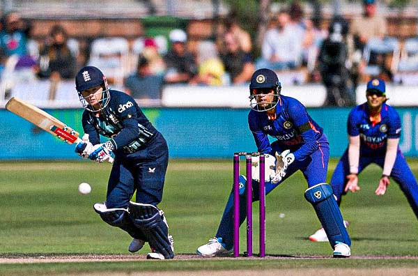 "There's always a bit of drama with the England-India series," Tammy Beaumont