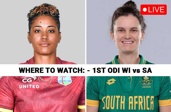 Where to Watch – 1st ODI: West Indies Women vs South Africa Women | Live Streaming Details