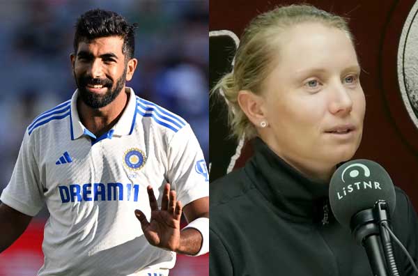 "If you undo that surgery by breaking him again, you’ve lost him forever," Alyssa Healy Cautions India Over Jasprit Bumrah’s Workload