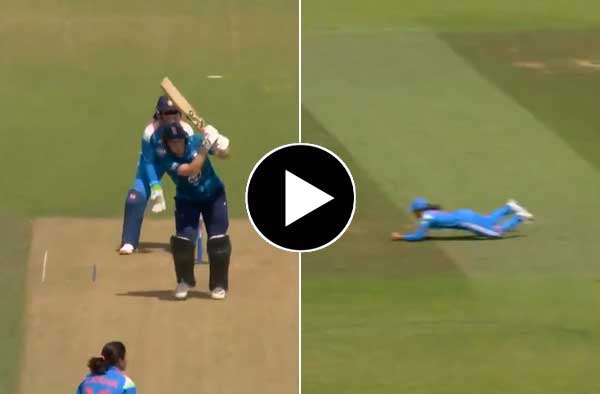 Watch Video: Jemimah Rodrigues' Stunning Low-Catch to Dismiss Nat Sciver-Brunt in the 1st ODI Against England